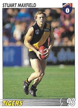 1993 Select AFL #46 Stuart Maxfield Front